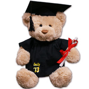 personalized graduation teddy bear