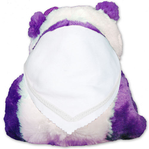 purple panda plush