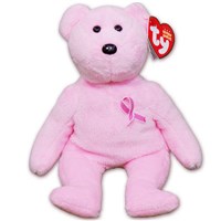 breast cancer teddy bear