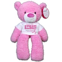 breast cancer teddy bear