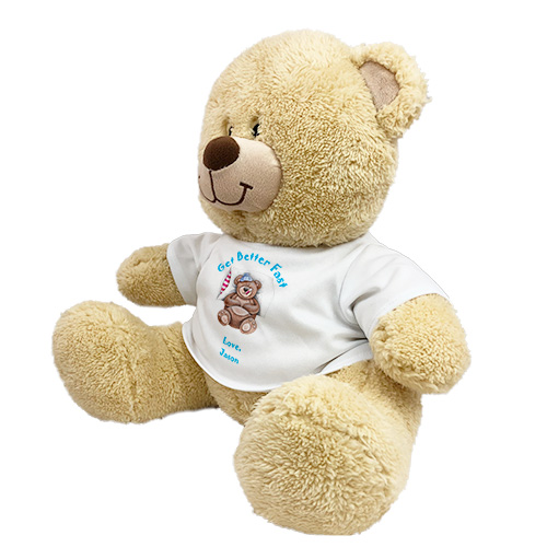 Personalized Get Better Fast Teddy Bear | 800Bear.com