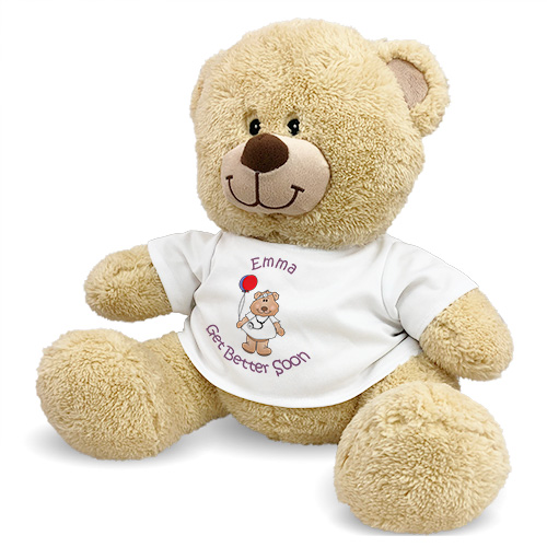 Personalized Get Better Soon Teddy Bear