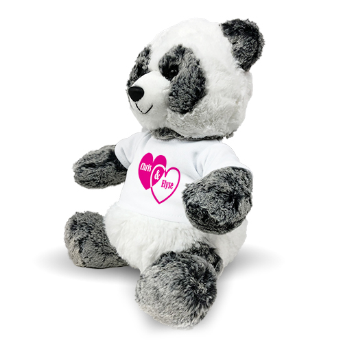 valentine's panda bear stuffed animal