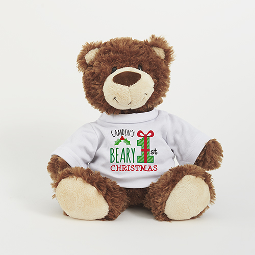 my first christmas bear personalised