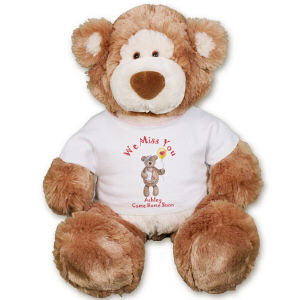 personalized i miss you teddy bear