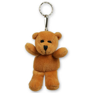 couple teddy bear keychain