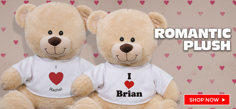 personalized teddy bears valentines day