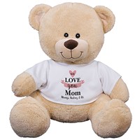 i love mom teddy bear